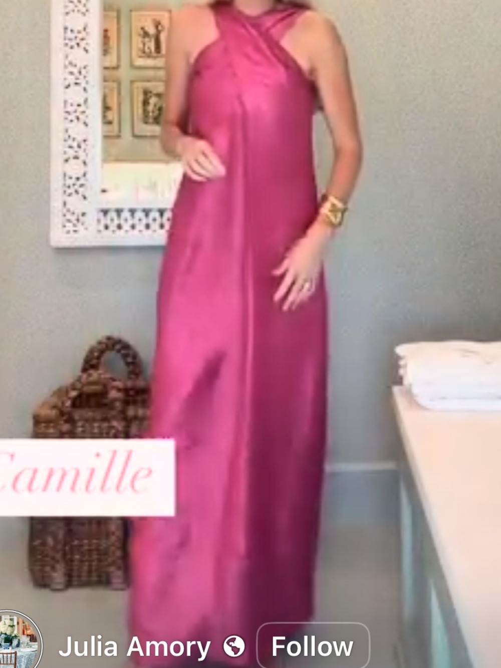 Julia Amory Camille Maxi Dress